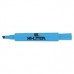 Highlighter / DOLLAR FLORESCENT Text 4.0mm Blue (1pck x 12)
